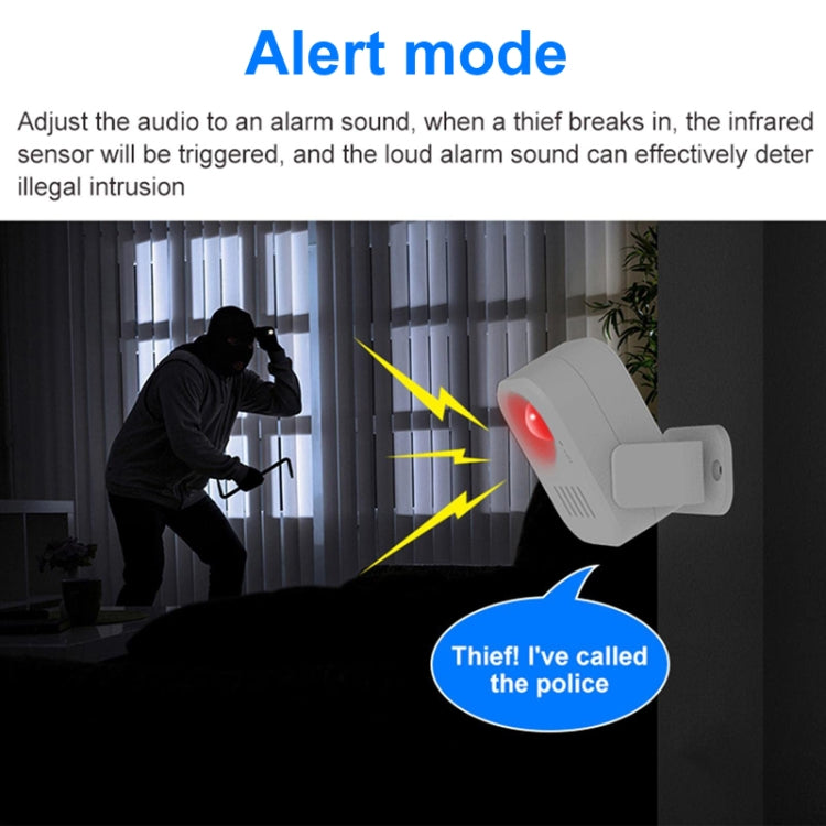 Intelligent Infrared Sensor Recordable Doorbell Welcome Voice Prompt Loudspeaker, N911P Intelligent Infrared Sensor Recordable Doorbell Welcome Voice Prompt Loudspeaker, N911P
